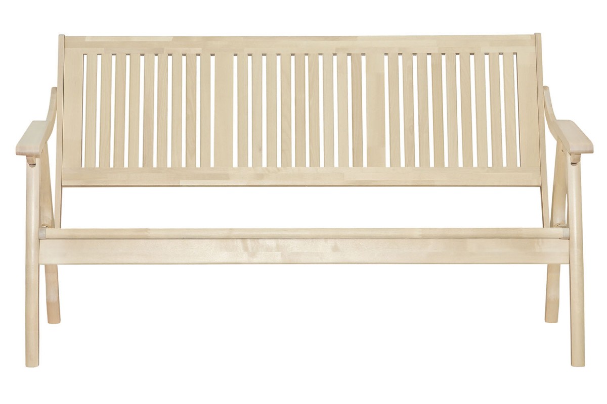 Диван-скамья массив решётка 