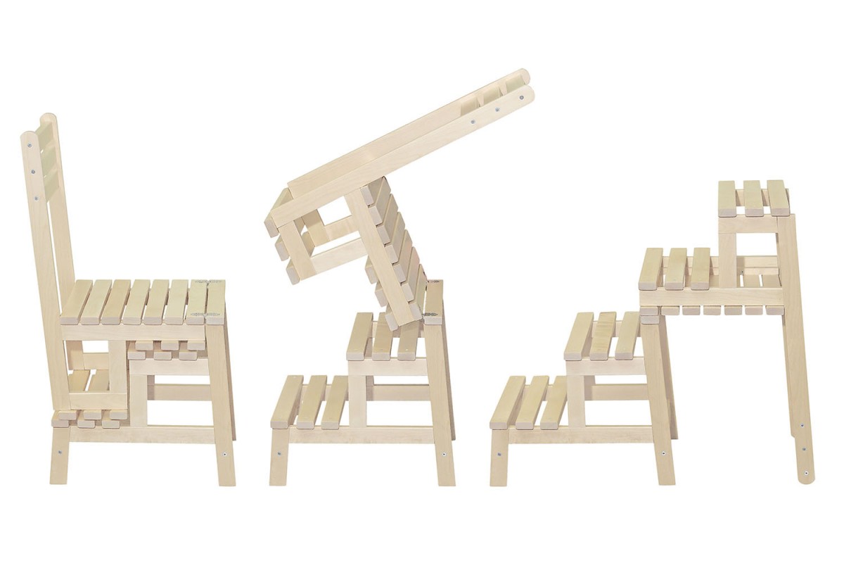 Стул-стремянка Массив Элегия