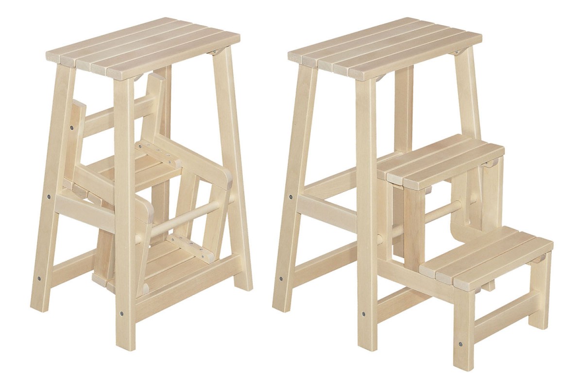 Табурет-стремянка Массив Элегия