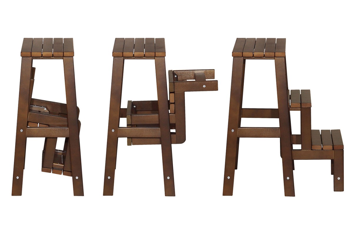 Табурет-стремянка Массив Элегия