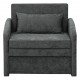 цвет ткани: микровелюр Sensey graphite