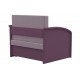 цвет ткани: микровелюр Catania Plum
