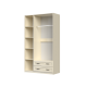 Кантри шкаф ШР-3 БРАВОмебель слоновая кость