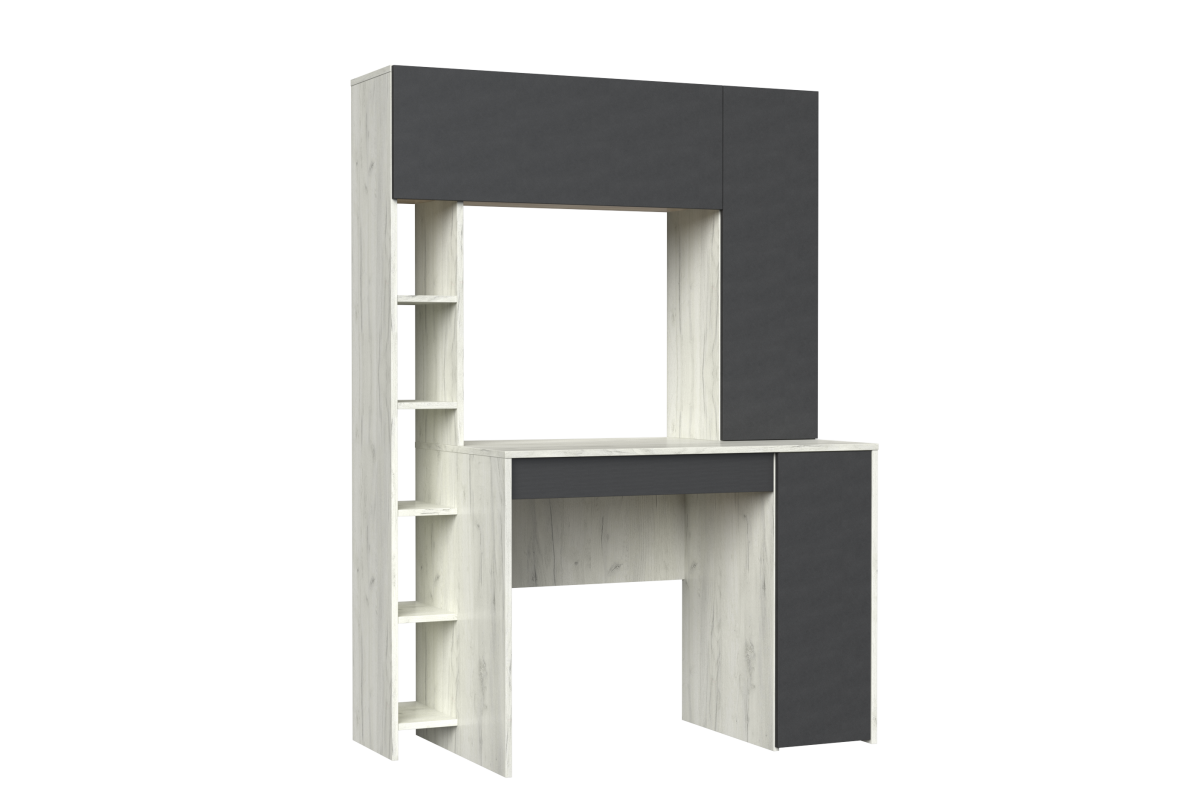 Стол компьютерный ТАЙМ Дуб Бонифаций