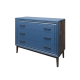 Гориция комод 3 ящика БРАВОмебель