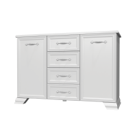 Грация комод 4 ящика 2двери БРАВОмебель