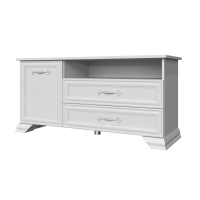 Тумба ТВ «Грация» 130 см с ящиками и полкой (МДФ, ЛДСП)